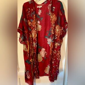 Women’s floral kimono